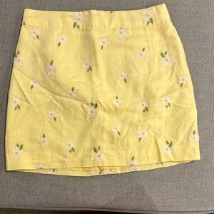 Sunny Floral Mini Skirt